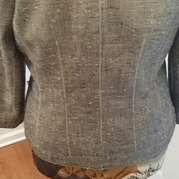 Brownish Tan Blazer Size 18w - Picture 4 of 5